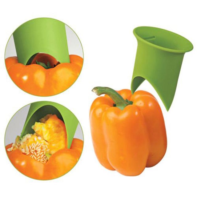 High Finish Nylon Pepper Corer - Green