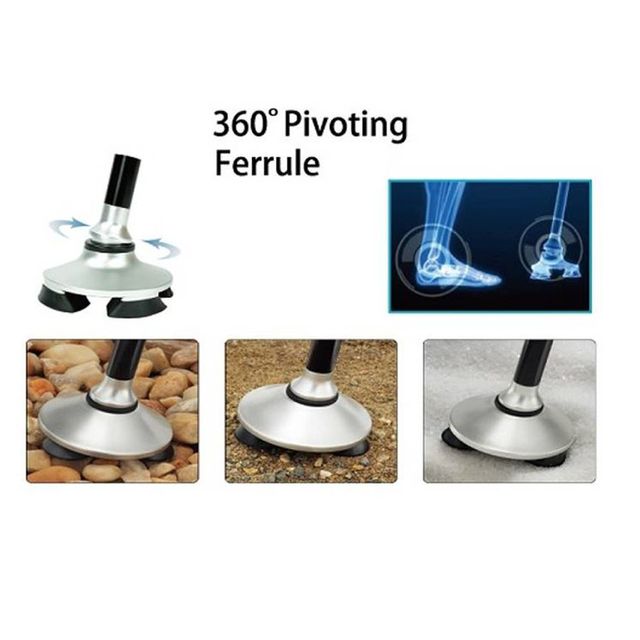 Folding Magical walking Cane with LED Light