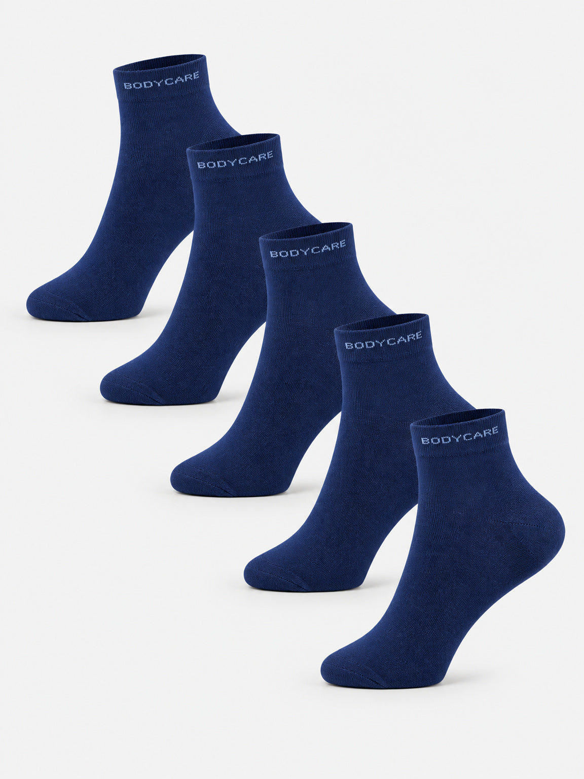 Babycare Unisex Ankle Length Cotton Blend Socks with Antibacterial Moisture Wicking Comfort and Seamless Feel - Pack of 5