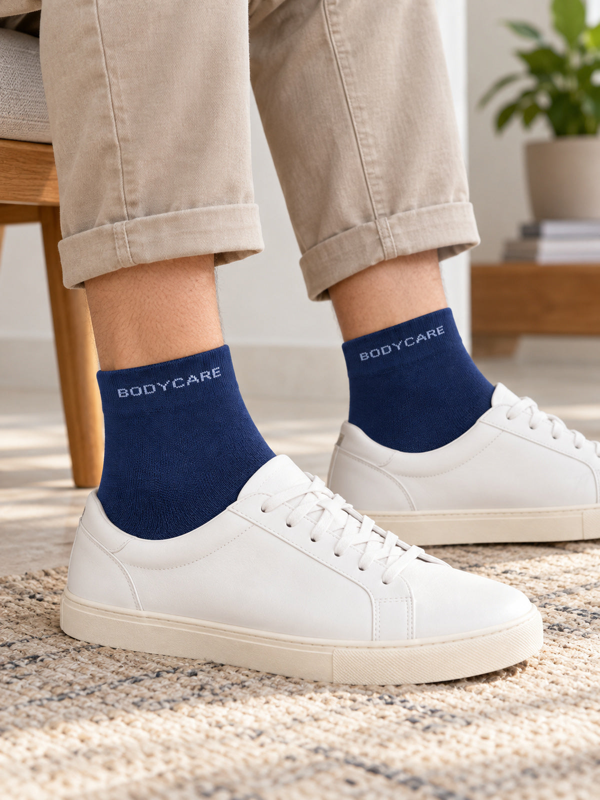 Babycare Unisex Ankle Length Cotton Blend Socks with Antibacterial Moisture Wicking Comfort and Seamless Feel - Pack of 5