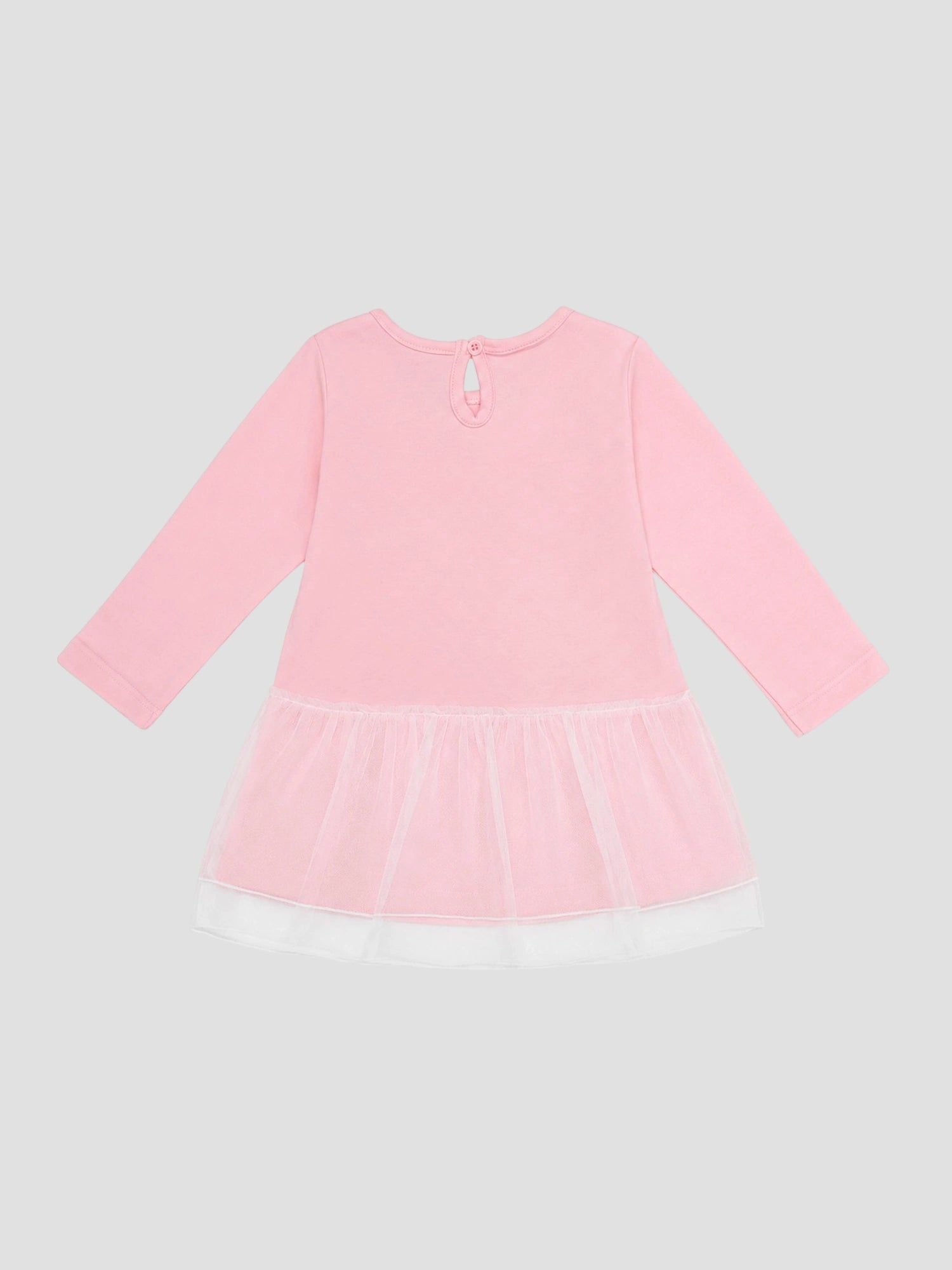 Bodycare Baby Girls Interlock Cotton Frock with Soft Breathable Fabric and Regular Fit for Casual Wear and Everyday Comfort