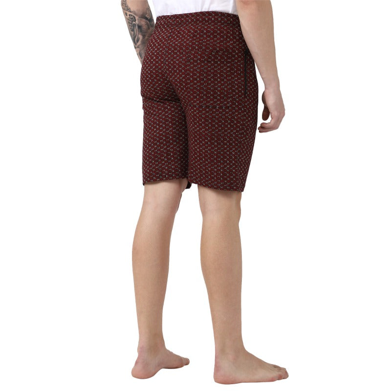 Bodycare Men’s 100% Cotton Printed Shorts with Side Pockets