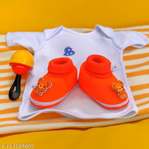 Sunshine Infant Wear Cotton Baby Booties 0-12 Months for Baby Boys and Baby Girls/ Baby Mitten/Baby Clothing/Baby Shoes and Sandals/First walking shoes