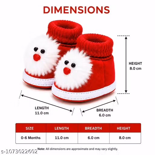 Sunshine Infant Wear Cotton Baby Booties Solid EVA Sole Pack of 3