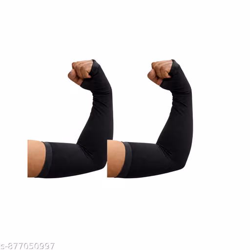 UV Protection Arm Sleeves for Bikers & Athletes Free Size