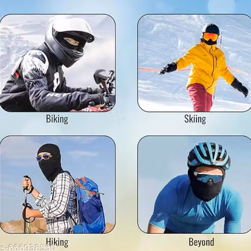 Bike Riding Face Mask for Men & Women Dust and Wind Protection