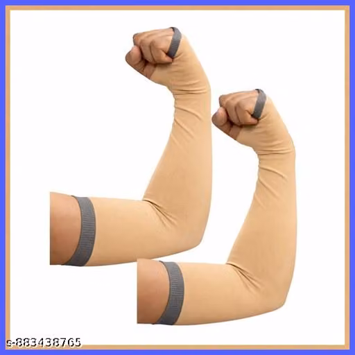 Fratte Outdoor Sports Arm Sleeves for Cycling Running & Driving