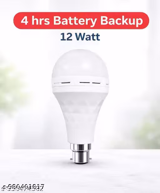 12W B22 Emergency LED Inverter Light Bulb – White