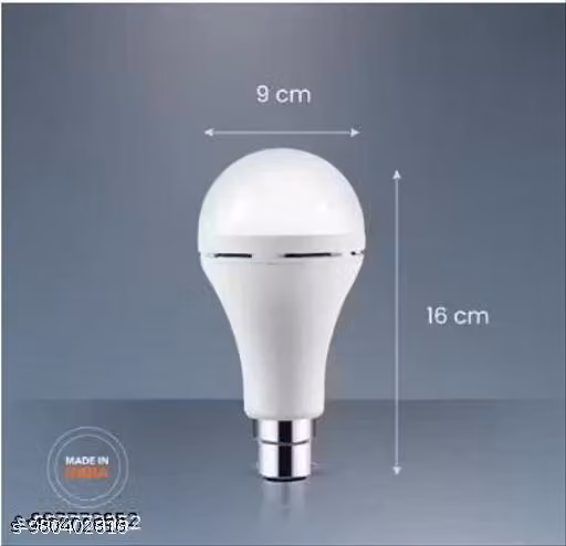 12 Watt B22 LED Backup Emergency Bulb – White, Pack of 1