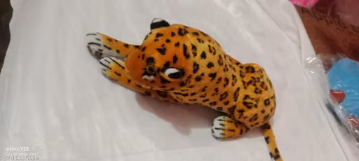 Orange Tiger Soft Toy Plush Stuffed Animal for Kids