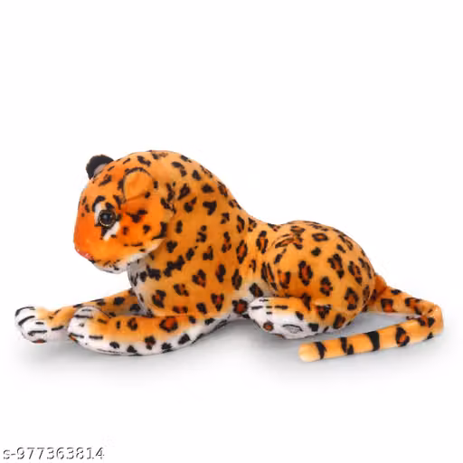 Realistic Leopard Soft Toy 35 cm Plush Jungle Animal