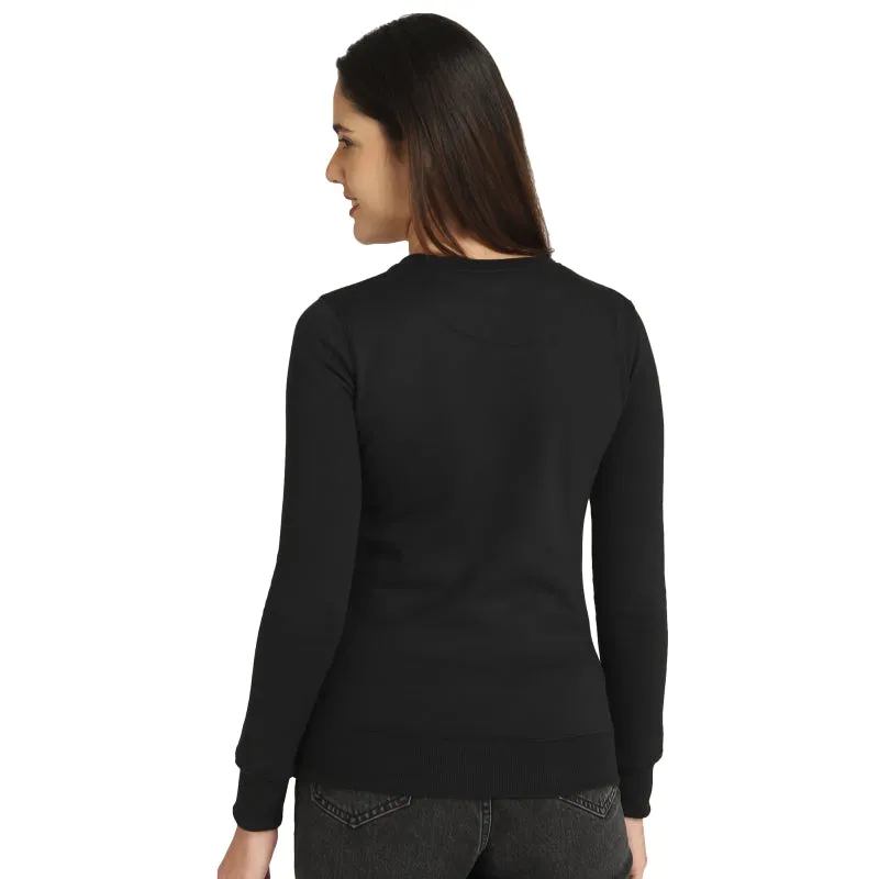 Women’s Stretch Comfort Fleece Sweatshirt – Full Sleeve Casual Winter Wear