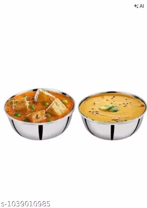 Stainless Steel Bowls Set of 6