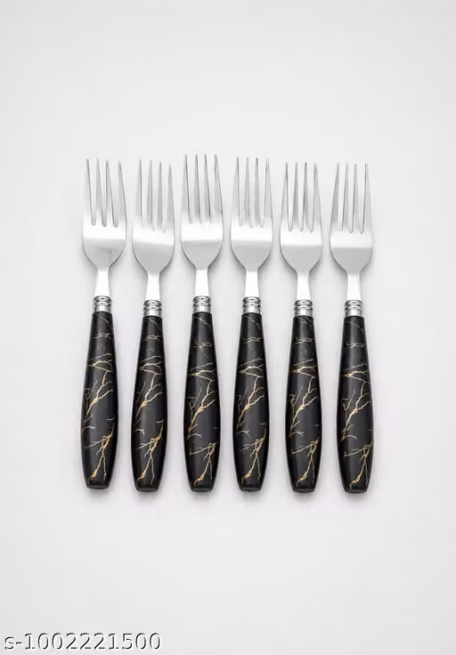 Steel Bowls & Fancy Spoons Combo Set