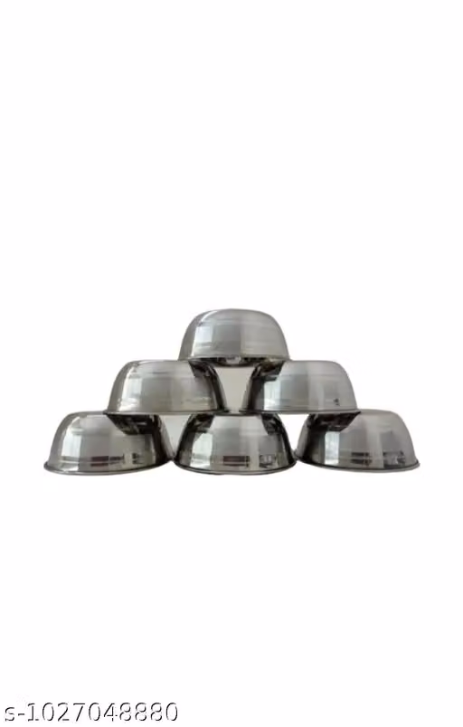 Stainless Steel Superior Bowl Set of 6