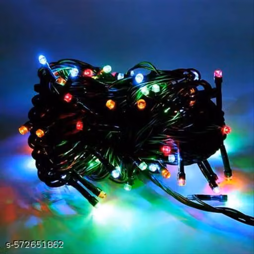 Diwali Multicolour Copper Wire String Lights 70 Meter