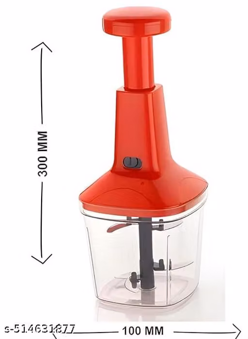 Stainless Steel Manual Vegetable Chopper with Pull String