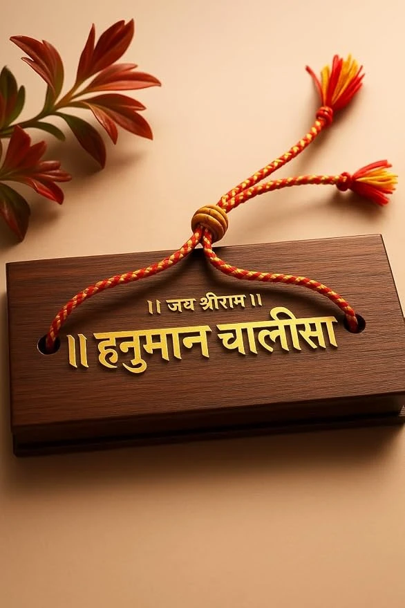 Hanuman Chalisa Wooden ( WE ONLY DEAL IN ORIGINAL PRODUCTS )