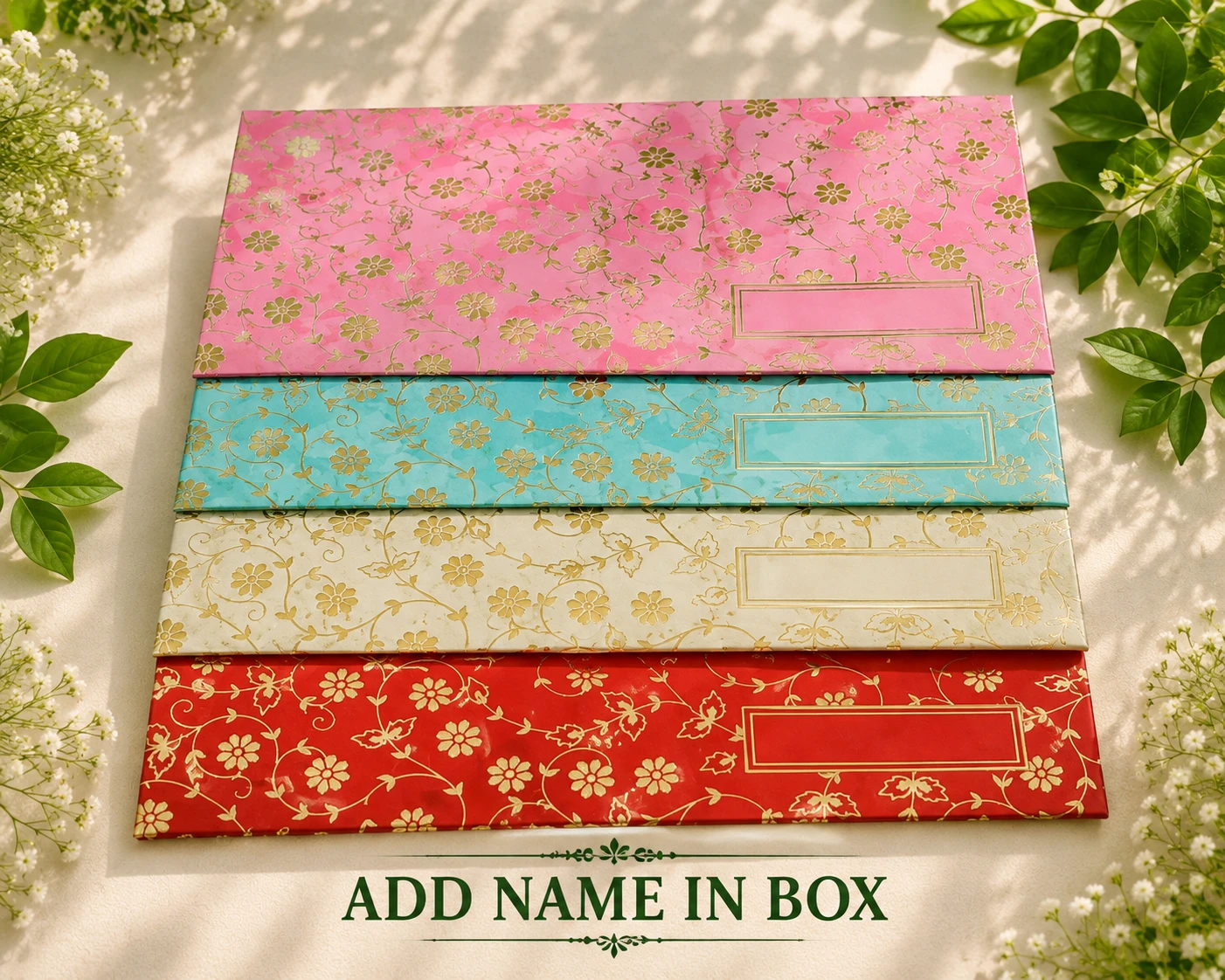 Premium Designer Cash Envelope Combo Pack of 30 Pcs | Multicolor Shagun Money Gift Envelopes with Golden Foil Print for Wedding & Gifting