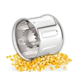 New Stainless Steel Corn Cutter, Corn Stripper, Peeler, (PACK OF 1 )