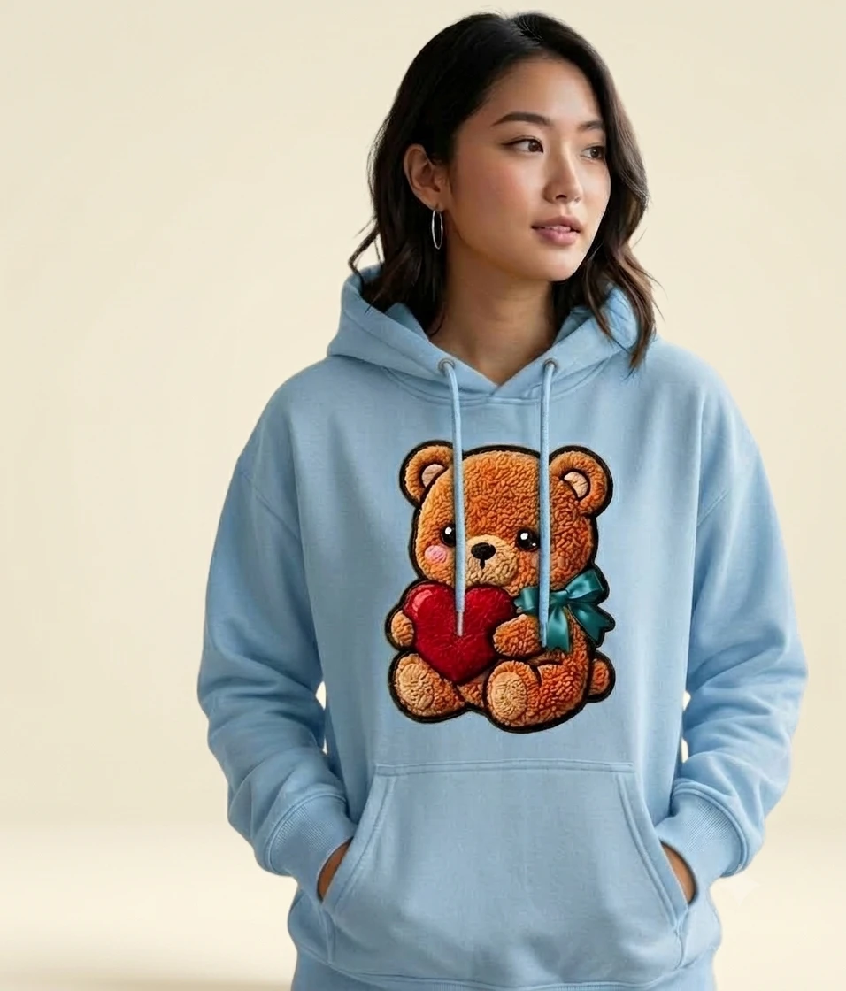 teddy hoodie