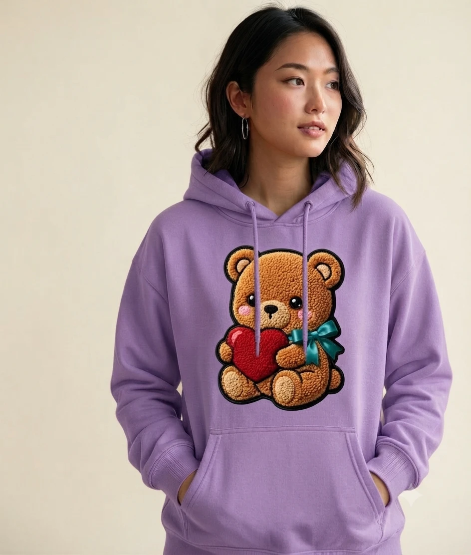 teddy hoodie