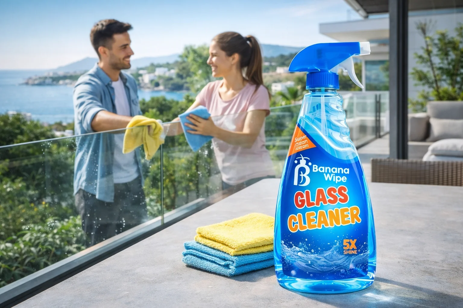 Banana Glass Cleaner Pack 500 ML