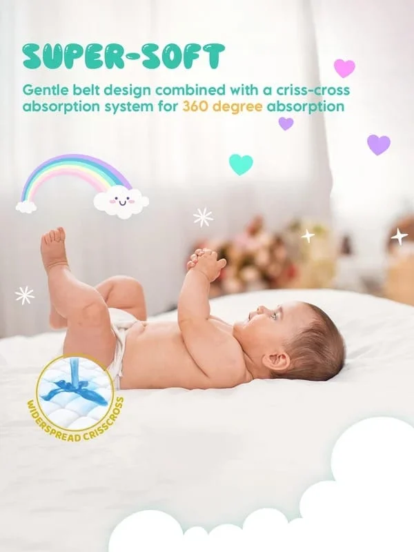 Clensta IIT Silk Diaper Pants for Baby – Soft & Comfortable Baby Diapers