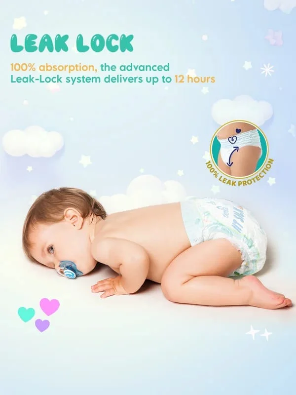 Clensta IIT Silk Diaper Pants for Baby – Soft & Comfortable Baby Diapers