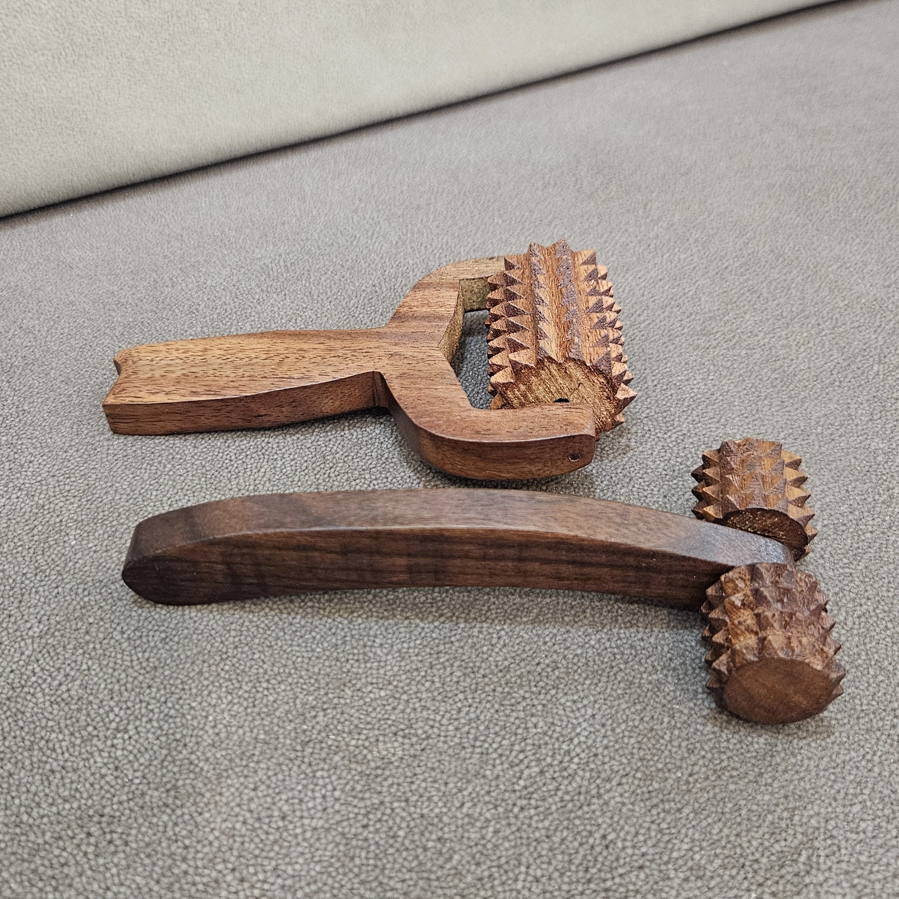 Master Arts Rosewood Acupressure Massager Set | Balyantra Head Massager| 2 Roller Neck Massager