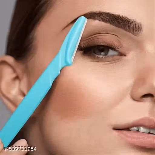 12 pcs Eyebrow and face razor for women and men with sharp stainless steel blades