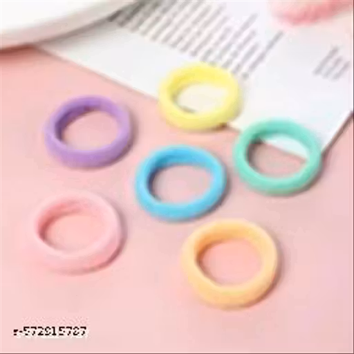 60Pcs Elastic Kids Hair Bands Baby Girl Hair Rubber Bands Soft Mini Hair Ties Rubber Band (Multicolor)