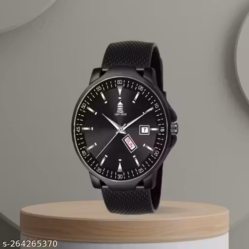 Light House Trending Day & Date Functioning Analog Watch - For Men