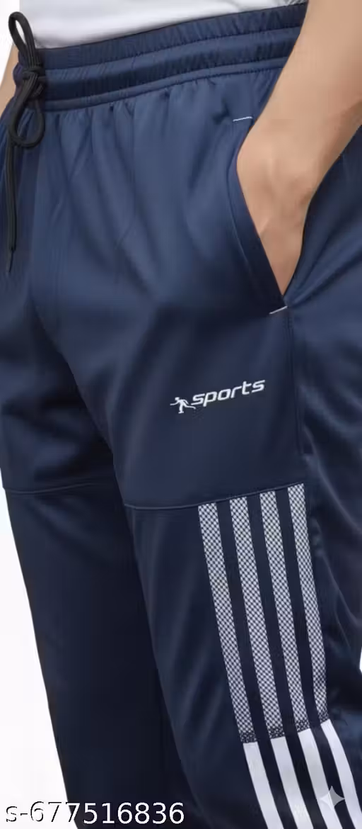 Men’s Modern Comfort Track Pant ( Navy Blue )