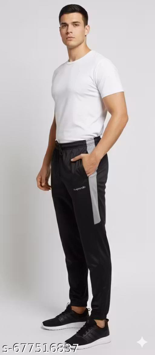 Men’s Modern Comfort Track Pant ( Black )