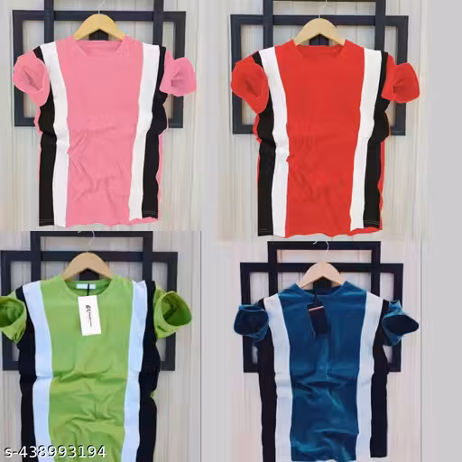 HALF SLEEVE COLORBLOCKED TSHIRT FOR MEN