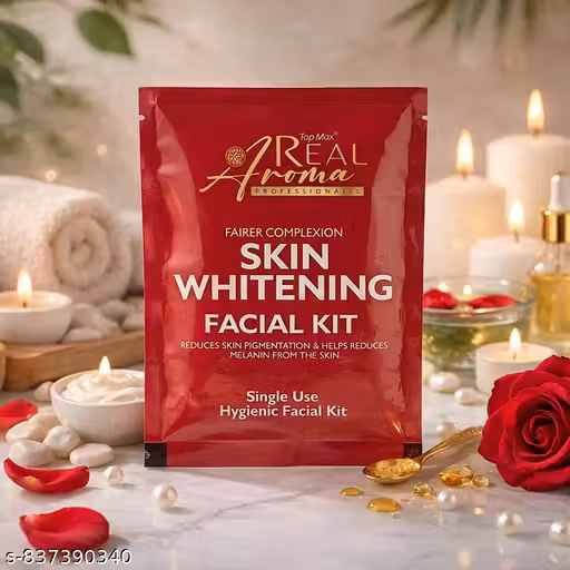 RealAroma Professional Skin Whitening Facial kit With Skin Advance Formula Salon Facial Kit | Brightening & Pigmentation Skincare (Pack Of 1)