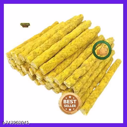 Yellow Munchy stick (250g) for dog food.