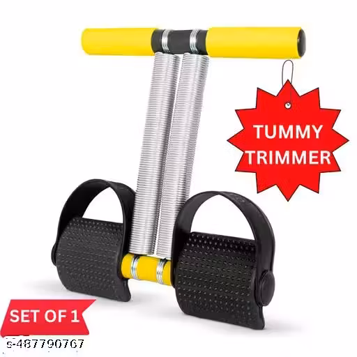 Double Spring Waist Tummy Trimmer Abs Exerciser Toner Fat Buster Multipurpose Fitness Equipment for Men and Women