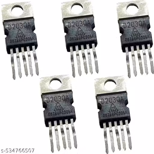 (Pack of 5) TDA2030A TDA2030 18W Hi-Fi Amplifier 35W Low Power Driver IC Tda2030A