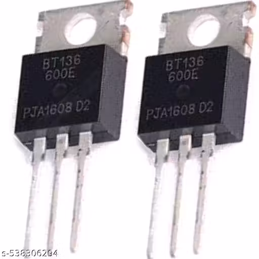 2 pics BT136 600E TRANSISTOR,600V,4A,TO-220,TRIACS,HIGH SWITCHING SPEED
