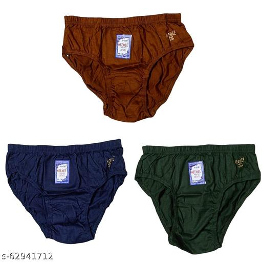 Plain Women Panty Combo Pack of 3