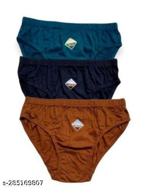 Plain Women Panty Combo Pack of 3
