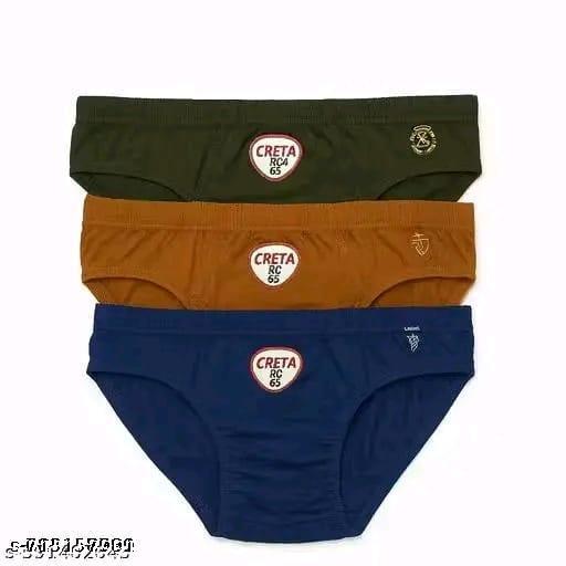 Plain Women Panty Combo Pack of 3