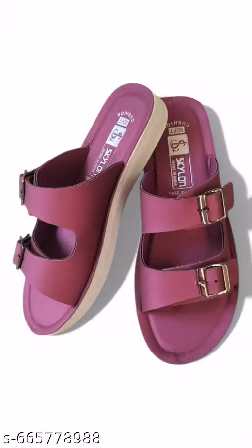 Latest Trendy Fancy and stylish Double Belt Comfort Sandals | slippers | Chappal For Womens