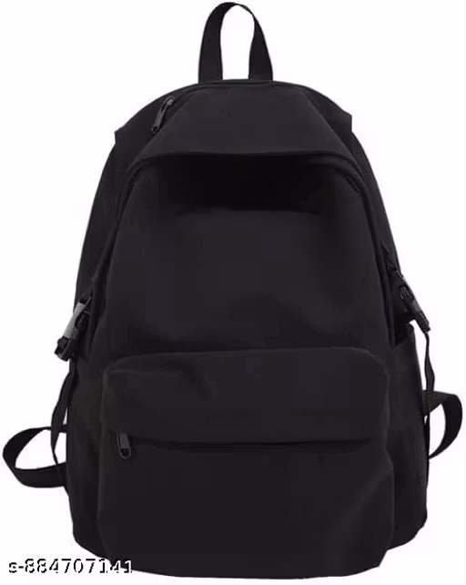 Fabcraft School Backpack for Teen Girls, Boys Waterproof High School Backpack for Student Bookbag College Backpack for Women Men Casual Daypack Travel Aesthetic Backpacks Black