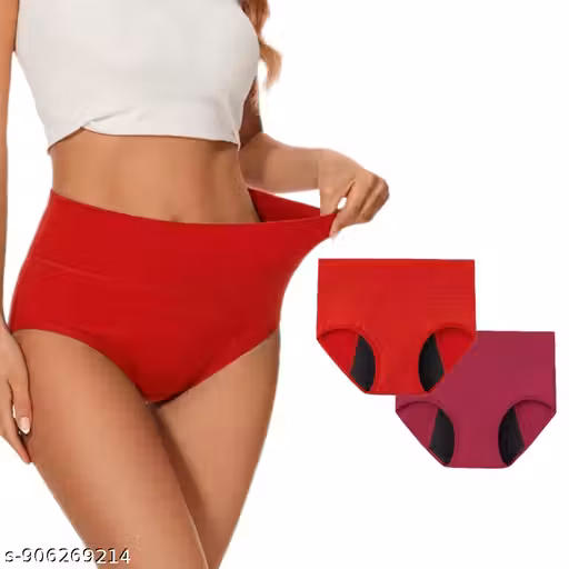 High Waist Period Panty | Leak-Proof Period Panties | Women Period Underwear (High Waist) |Heavy Flow Period Panty (High Waist)| Absorbent Menstrual Briefs