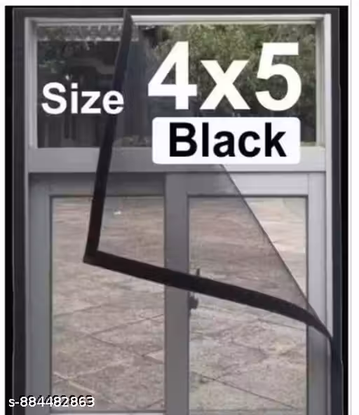 4*5ft Black colour mosquito net for protection from mosquito to home