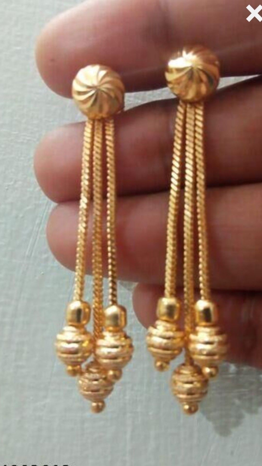 SUI 3 LAYER EARRING