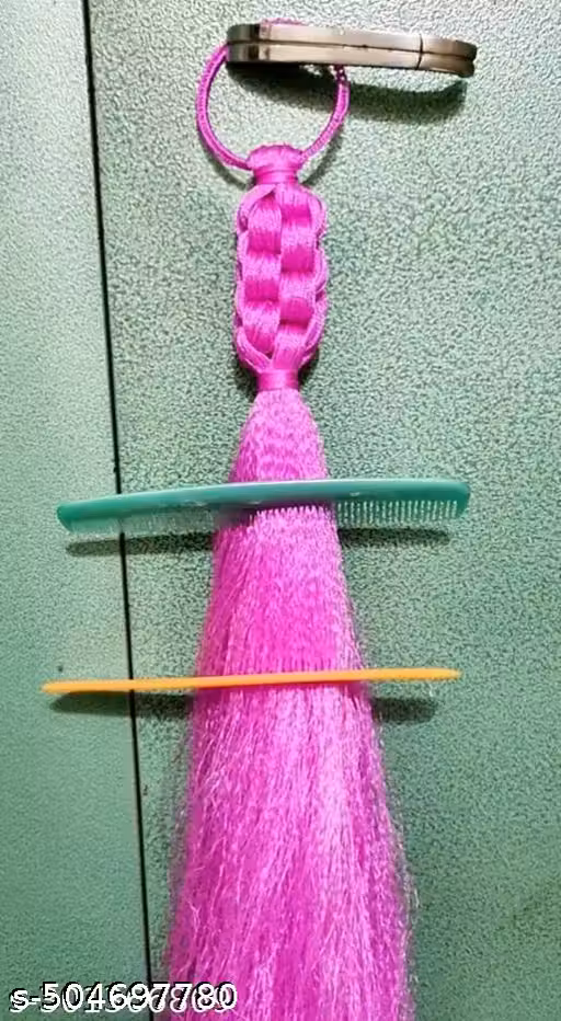 Hair Comb Stand Pink Rani Colour Comb Stand